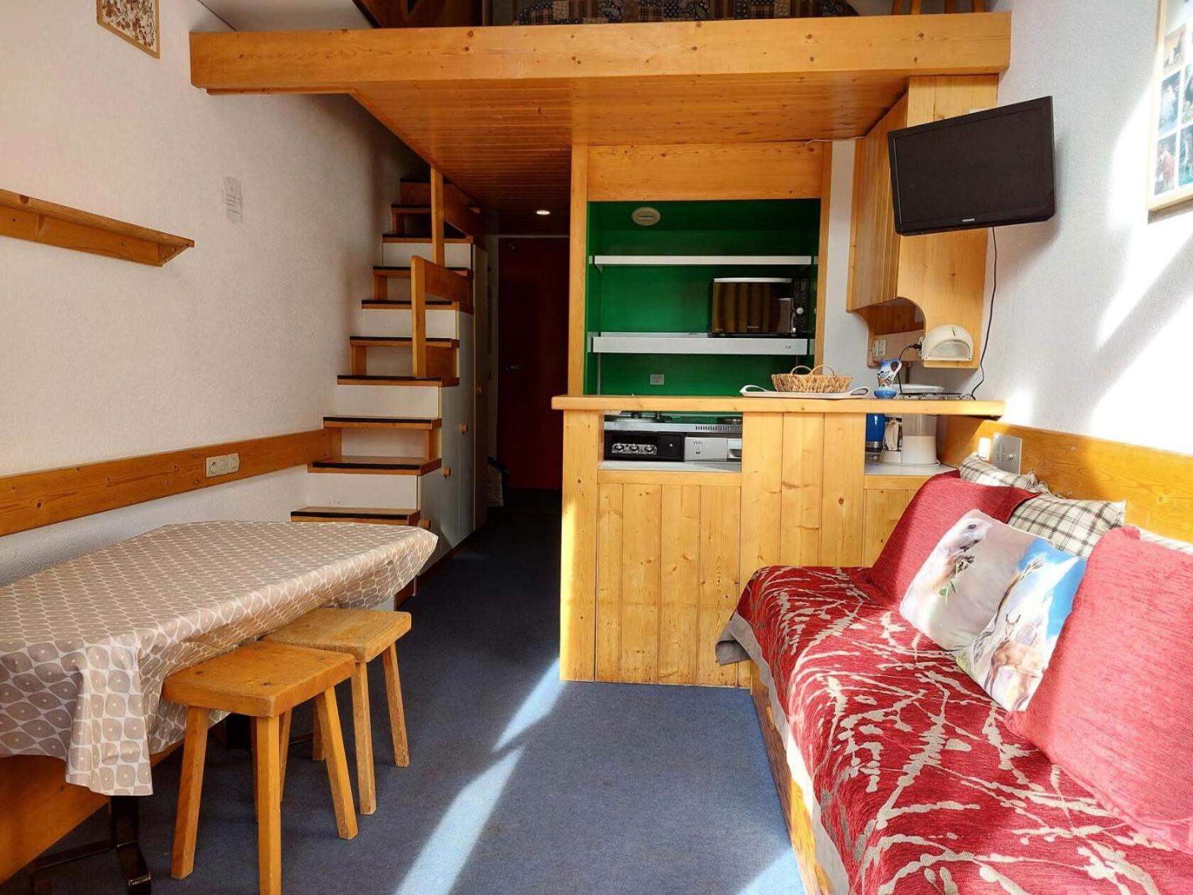 Aiguille Grive Bat I - Duplex Pour 6 Personnes A Arc 1800 Dans Le Village De Charmettoger, Skis Aux Pieds Mae-9224 Les Arcs (Savoie)
